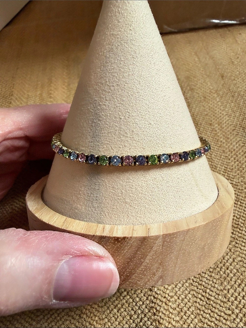 Joan Rivers Multicolor Stone Bracelet